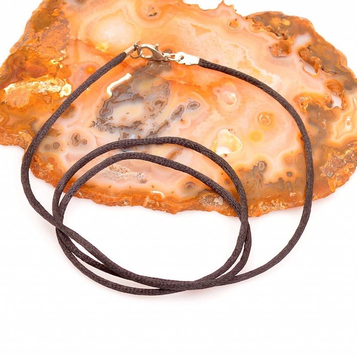 Beş Adet Kolye İpi - 65 cm Floş İp - 2