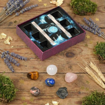 Boğa Burcu Doğal Taş Seti – Karton Kutulu