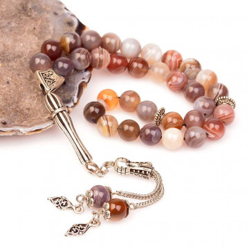 Botswana Akic Stone Tesbih (8 mm) - 2