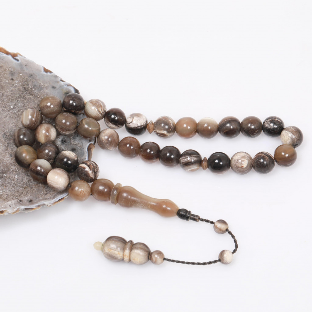 Bufalo Boynuzu Tesbih ( 10 mm )