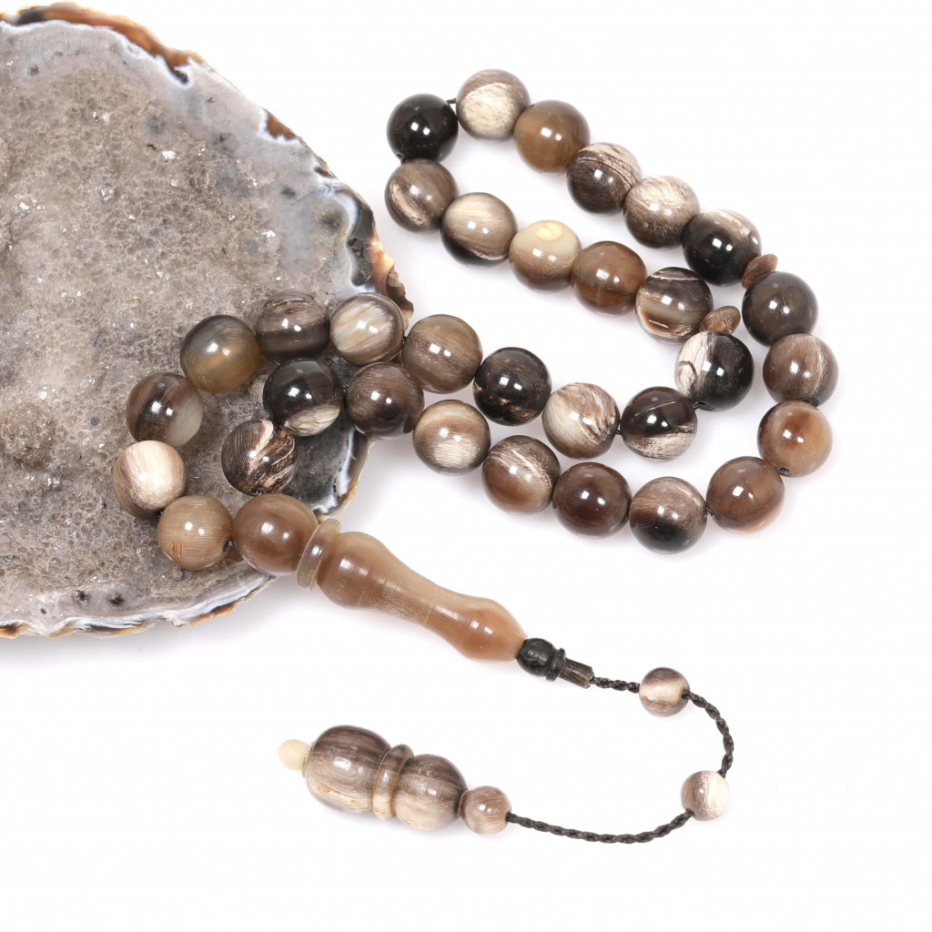 Bufalo Boynuzu Tesbih ( 10 mm )