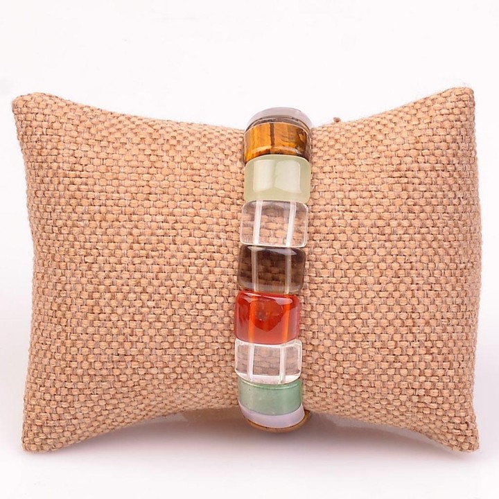 Çakra Taşlarından Bileklik - Elastik