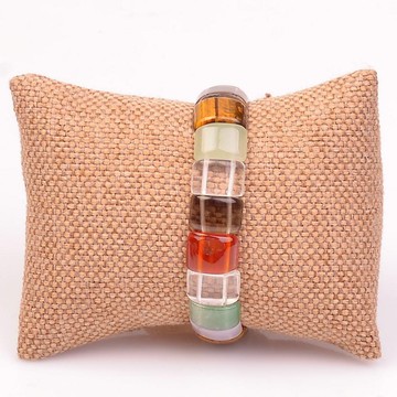 Çakra Taşlarından Bileklik - Elastik - 2