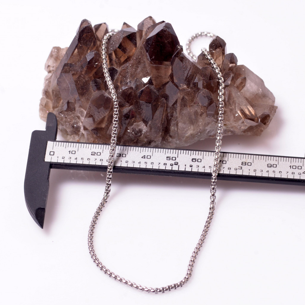 Çelik Kolye - 60 cm Geçmeli Model 2,5 mm Çelik Kolye - 60 cm Geçmeli Model 2,5 mm