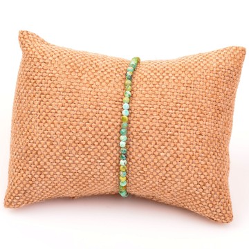 Çok İnce Boyasız Turkuaz Taşı Bileklik - 2