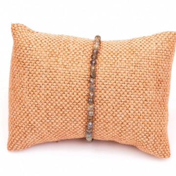 Çok İnce Labradorit Taşı Bileklik - 4 mm - 2