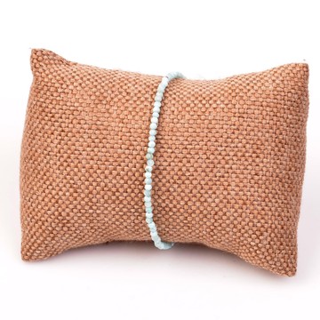 Çok İnce Larimar Taşı Gümüş Bileklik - 2,6 mm - 2