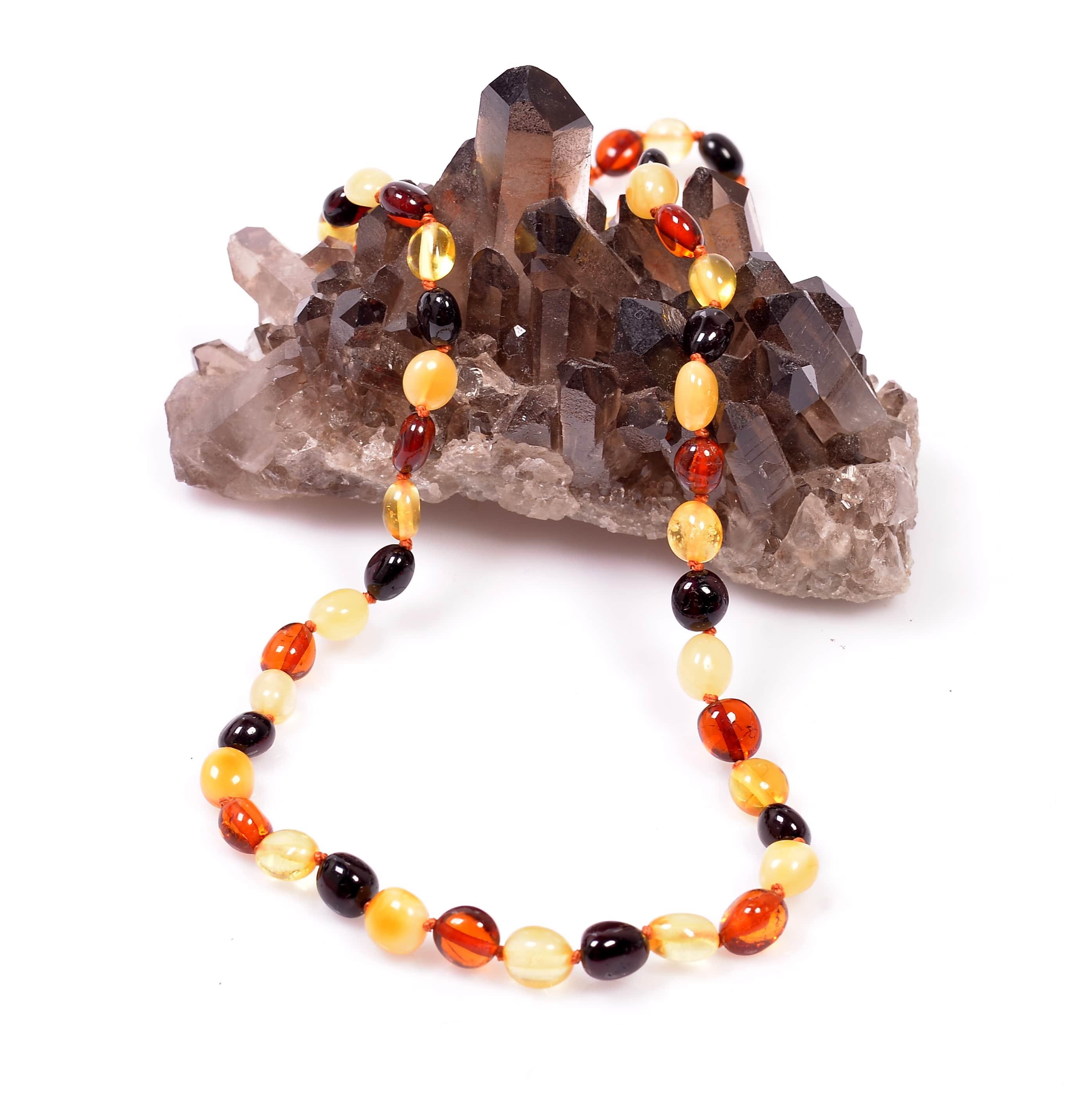 Drop Amber Yetişkin Necklace Serifikalı Ürün