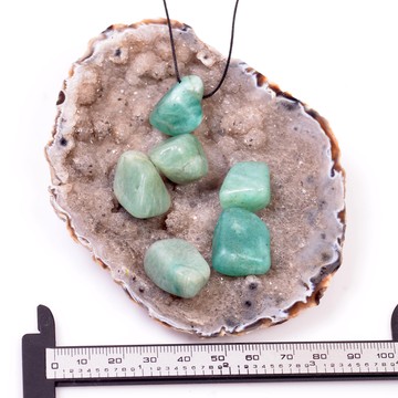 Delikli Amazonit Taşı - Küçük Boy - 2