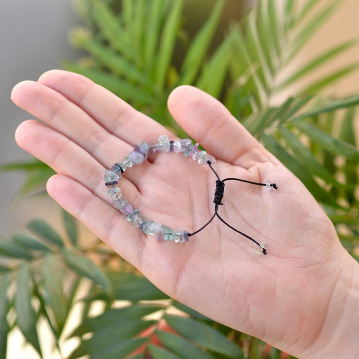 Florit Taşı Bileklik - Ayarlamalı