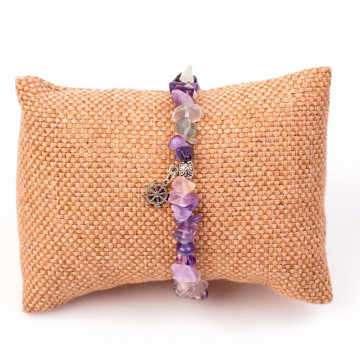 Florit Taşı Şekilsiz Bileklik - 2