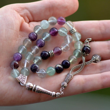 Florit Taşı Tesbih ( 8 mm ) - 2