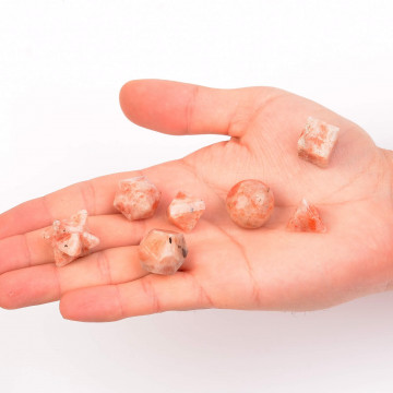 Güneş Taşı Geometrik Set - Kese Hediyeli - 2