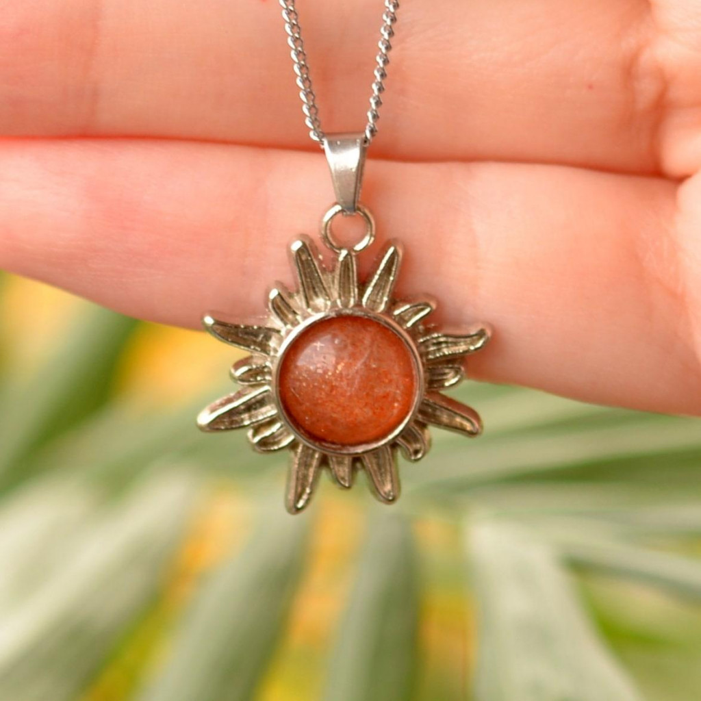 Güneş Taşı Güneş Kolye