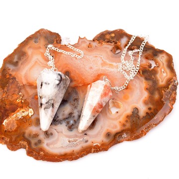 Güneş Taşı ve Ay Taşı Sarkaç - İkili Pandül Seti - 2