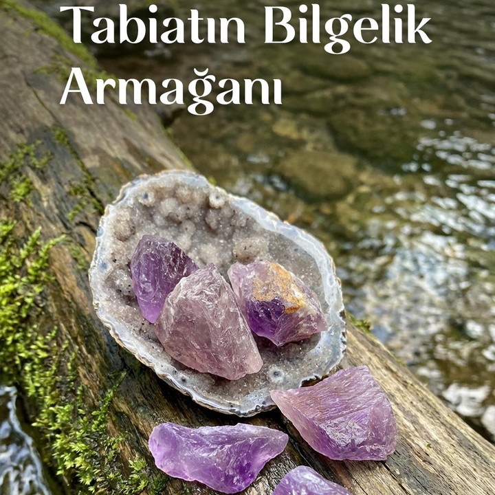 Ham Ametist Taşı Parça