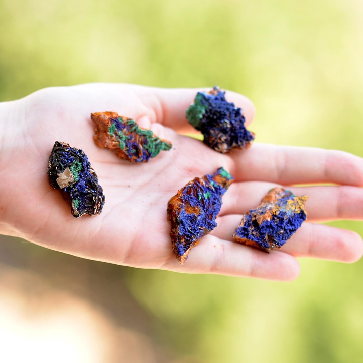 Ham Azurit Taşı Kütle