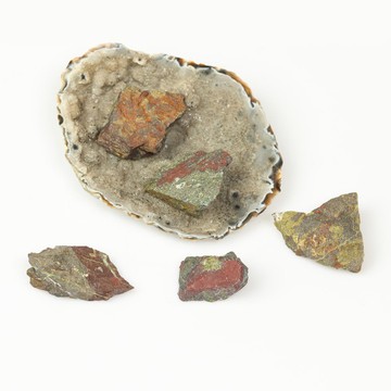 Dragon Jasper Ham Doğal Taş Parça - 2