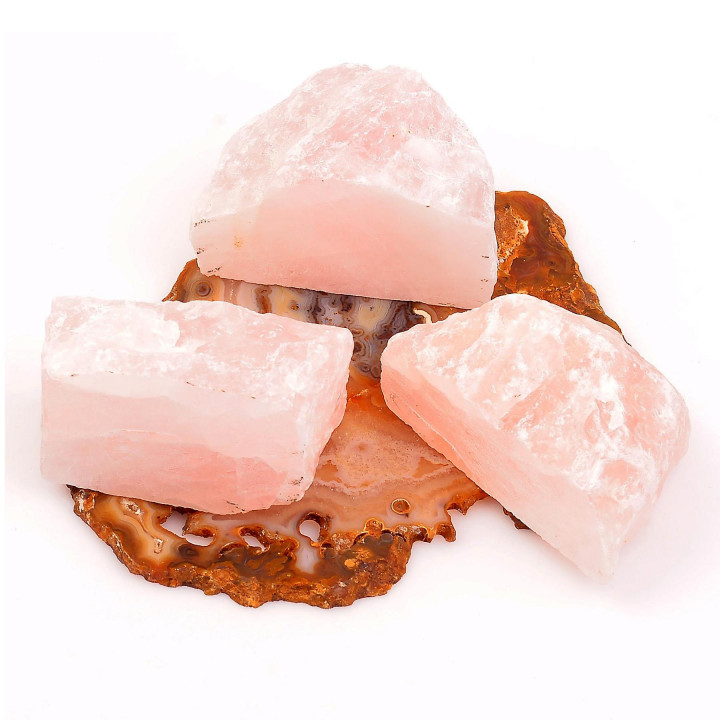 Ham Pembe Kuvars Taşı Kütle - 2