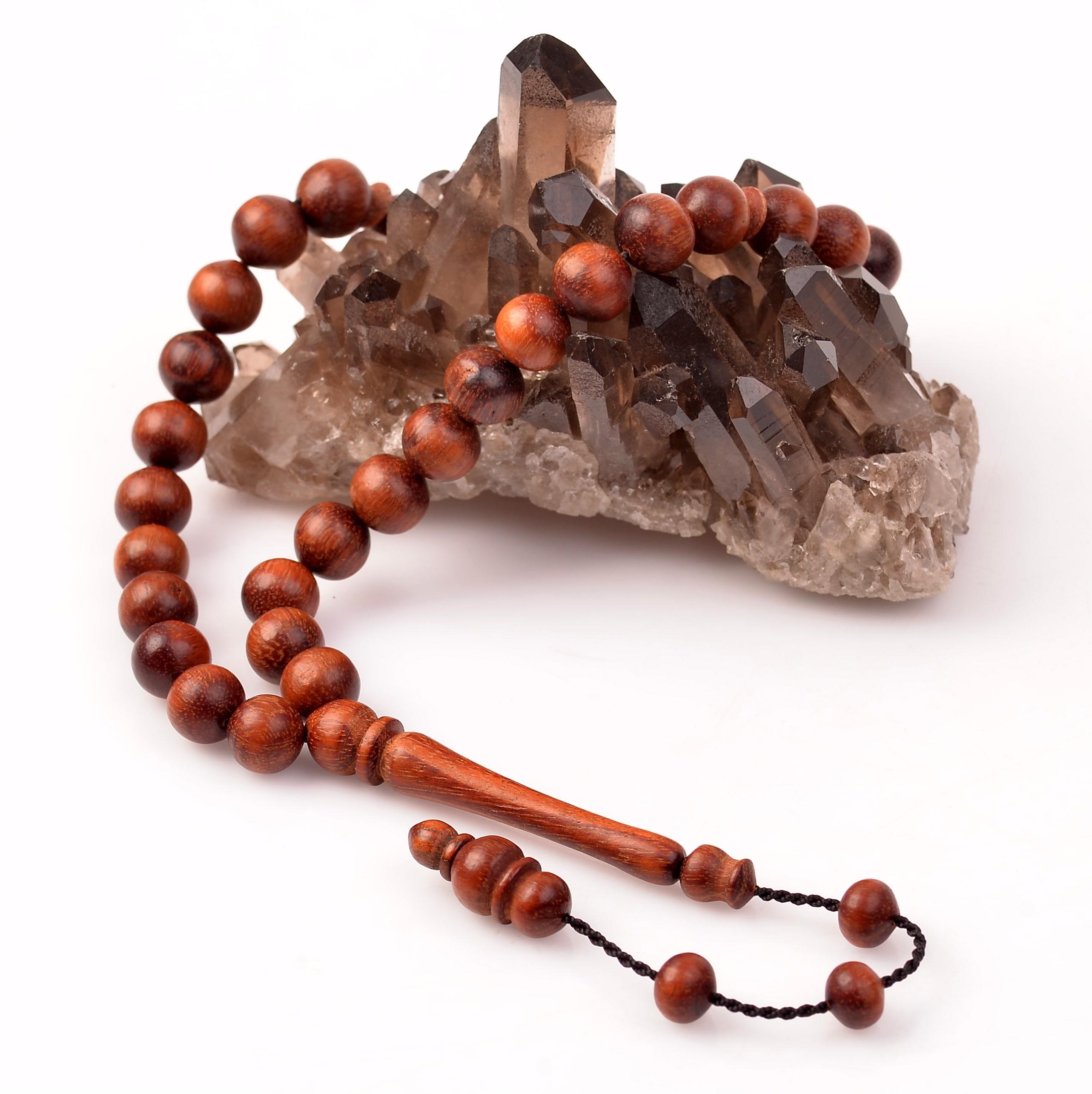 Harnup Ağacı Tesbih - 9,5 mm  / Keçi Boynuzu Ağacı