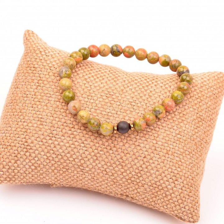 İki Adet Doğal Taş Bileklik - Sevgili Bilekliği