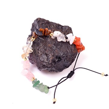 İkizler Burcu Doğal Taş Bileklik - Ayarlamalı - 2