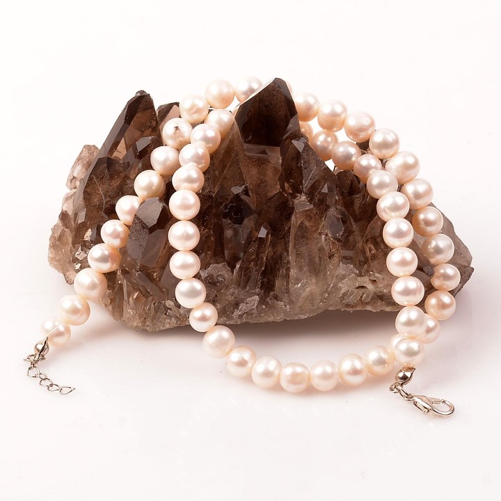 İnci Kolye - Kültür İncisi ( 7 mm ) - 2