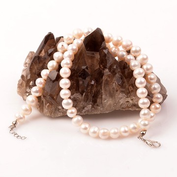 İnci Kolye - Kültür İncisi ( 7 mm ) - 2