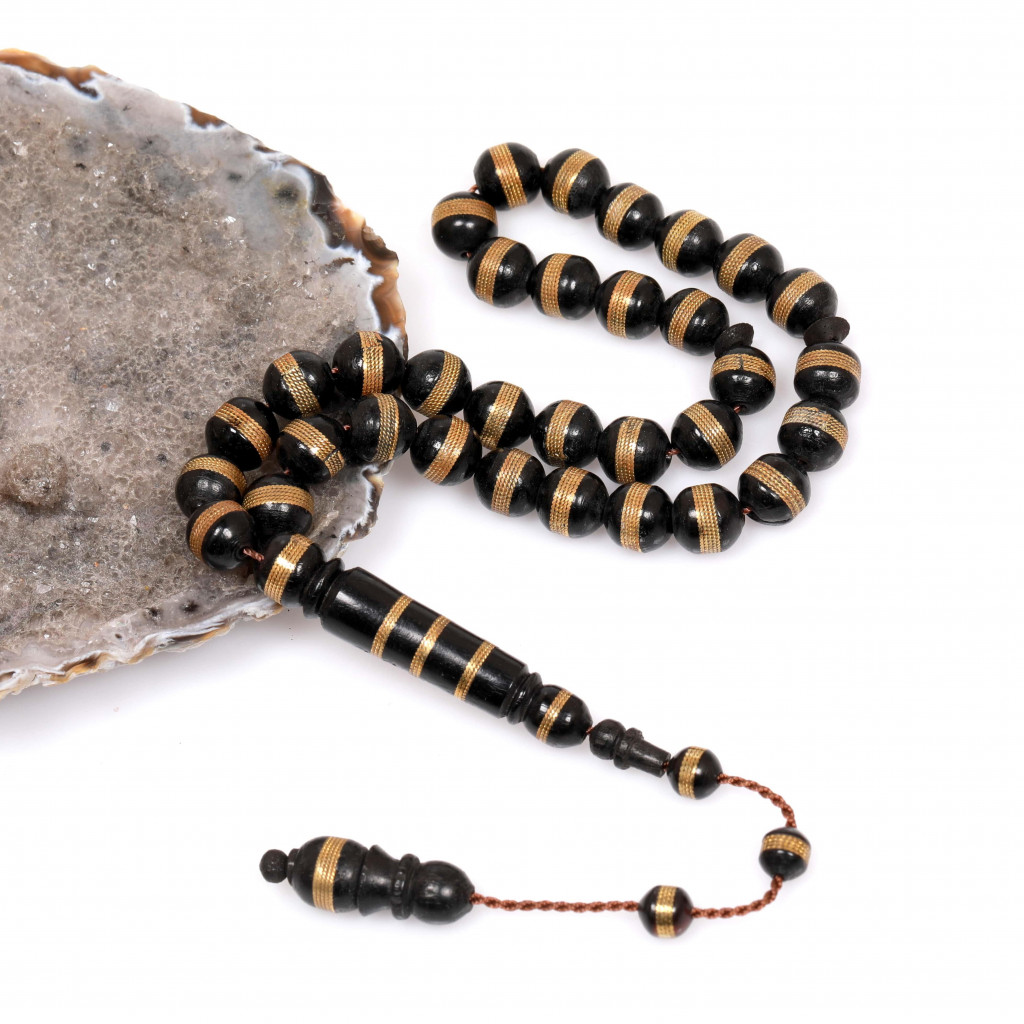 İşlemeli Kuka Tesbih (8 mm)