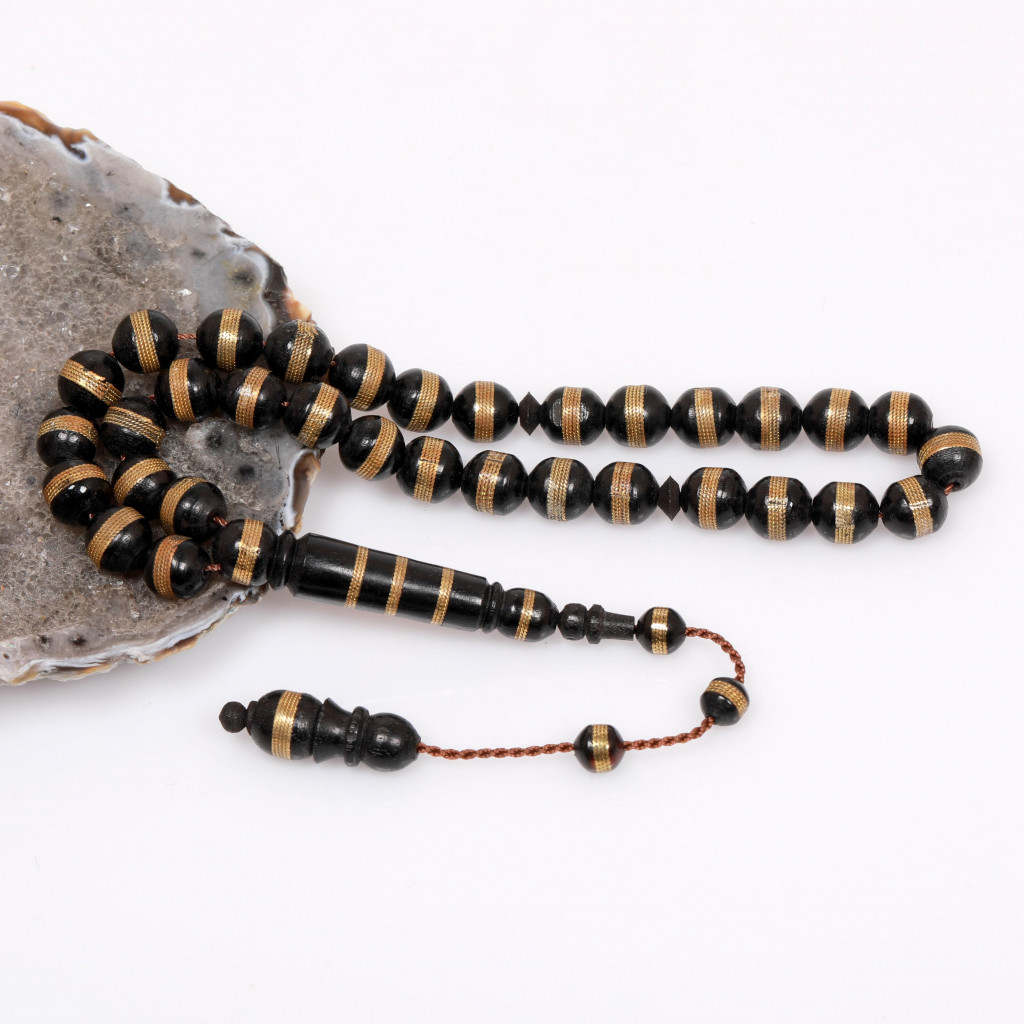 İşlemeli Kuka Tesbih (8 mm)