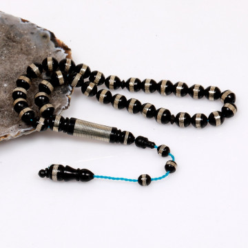 İşlemeli Kuka Tesbih - 8 mm - 2