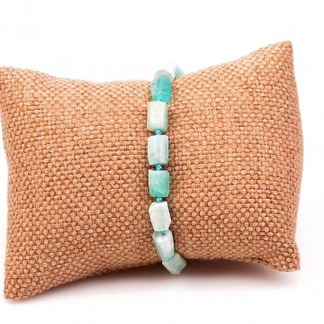 İşlenmemiş Amazonit Taşı Bileklik - 2