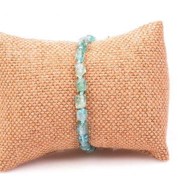 İşlenmemiş Apatit Taşı Bileklik - 2