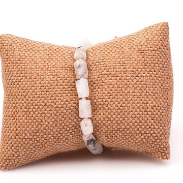 İşlenmemiş Ay Taşı Bileklik - 2