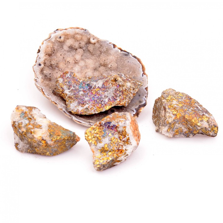 Kalkopirit Taşı Ham Kütle