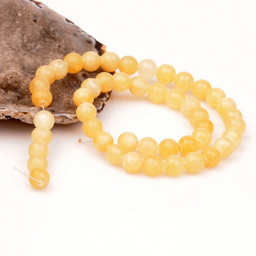 Kalsit Taşı Dizi ( 8 mm ) - 2