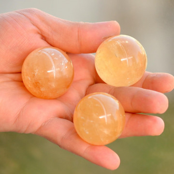 Kalsit Taşı Küre - 2