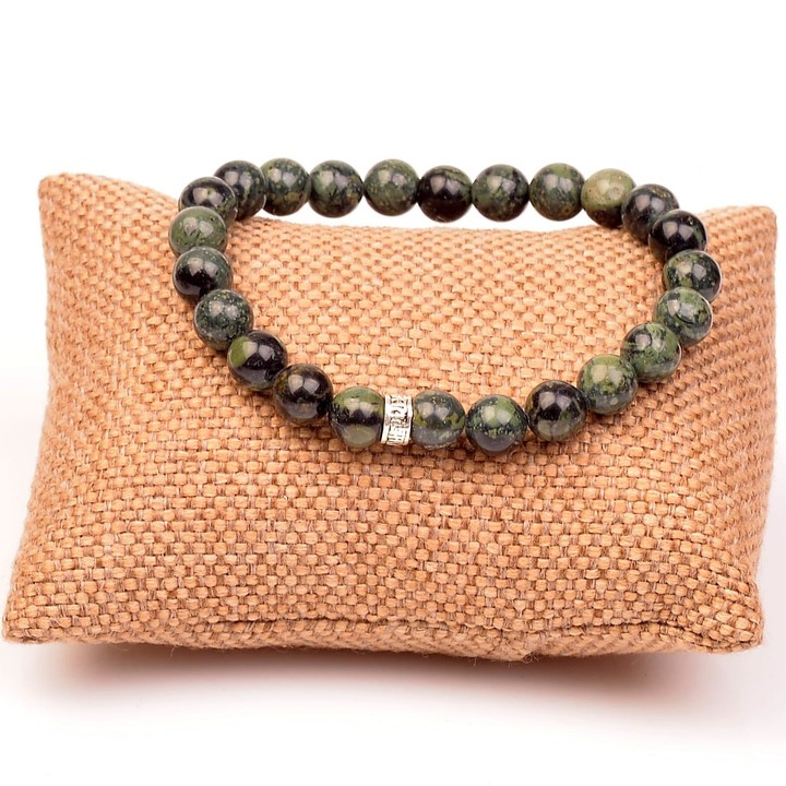 Kanbaba Jasper Taşı Bileklik ( 8 mm )