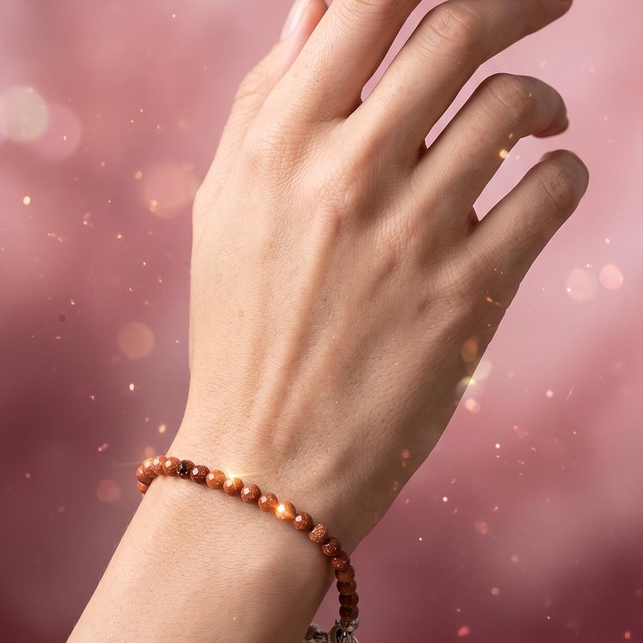 Yıldız Taşı Paslanmaz Çelik Bileklik – 4 mm