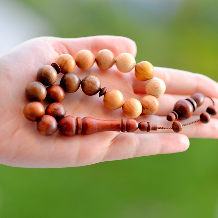 Karma Ağaç Efe Tesbihi - 14 mm - 2