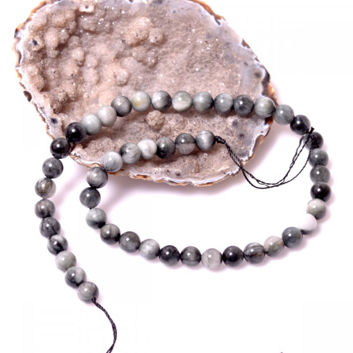 Kedi Gözü Taşı Dizi - 6 mm