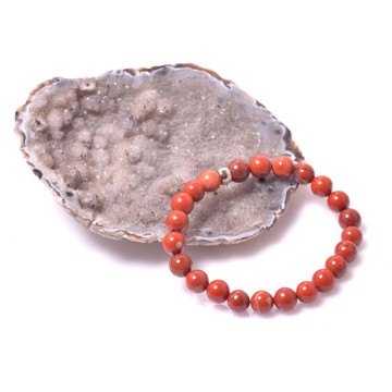 Kırmızı Jasper Taşı Bileklik - 8 mm - 2