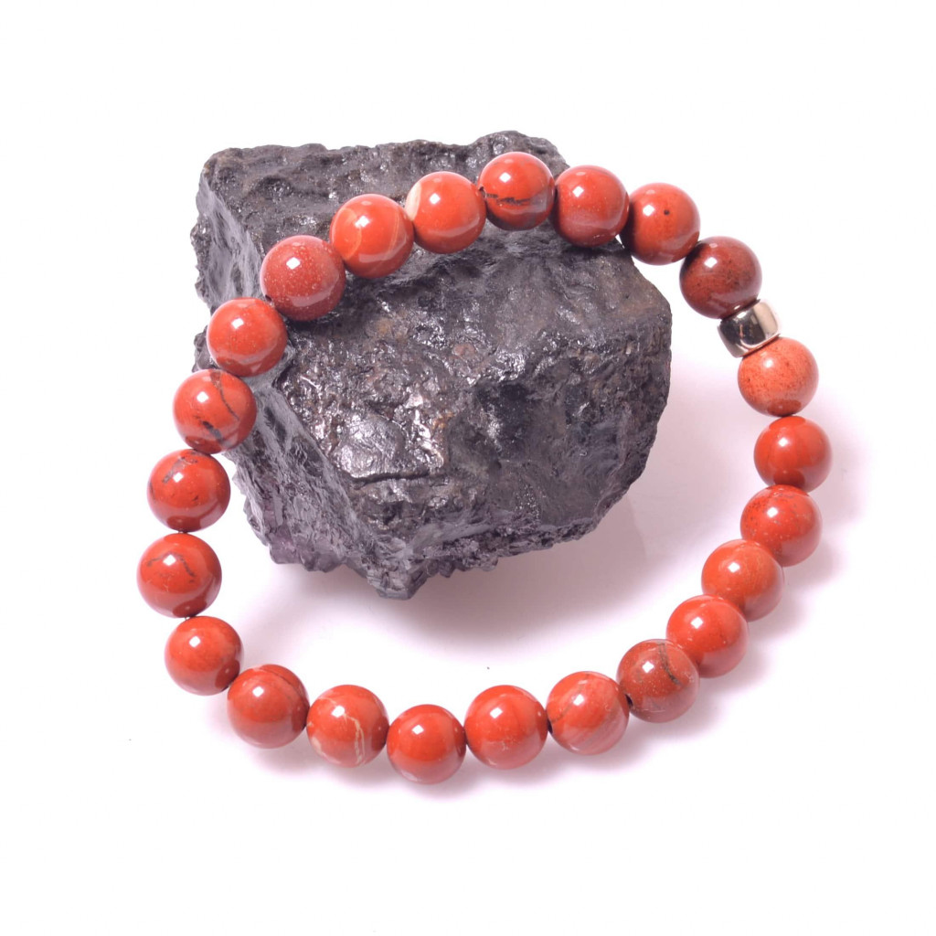 Kırmızı Jasper Taşı Bileklik - 8 mm Kırmızı Jasper Taşı Bileklik - 8 mm