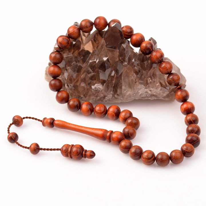 Kızılağaç Ağacı Tesbih - 9,5 mm - 2