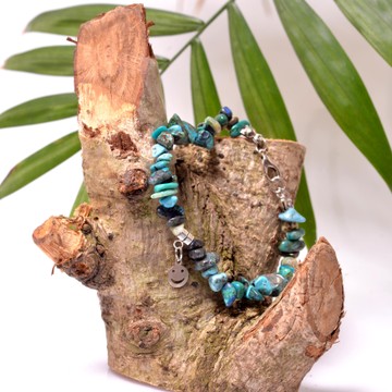 Krizokol Taşı Bileklik - Kırık Taş Bileklik - 2