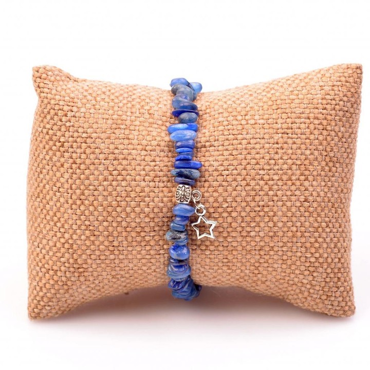 Kyanit Taşı Şekilsiz Bileklik