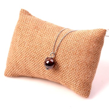 Lal Taşı Kolye - Garnet Taşı - 2