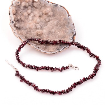 Lal Taşı Şekilsiz Kolye - 2