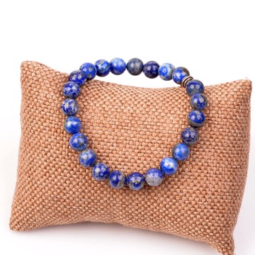 Lapis Lazuli Taşı Bileklik - 8 mm - 2