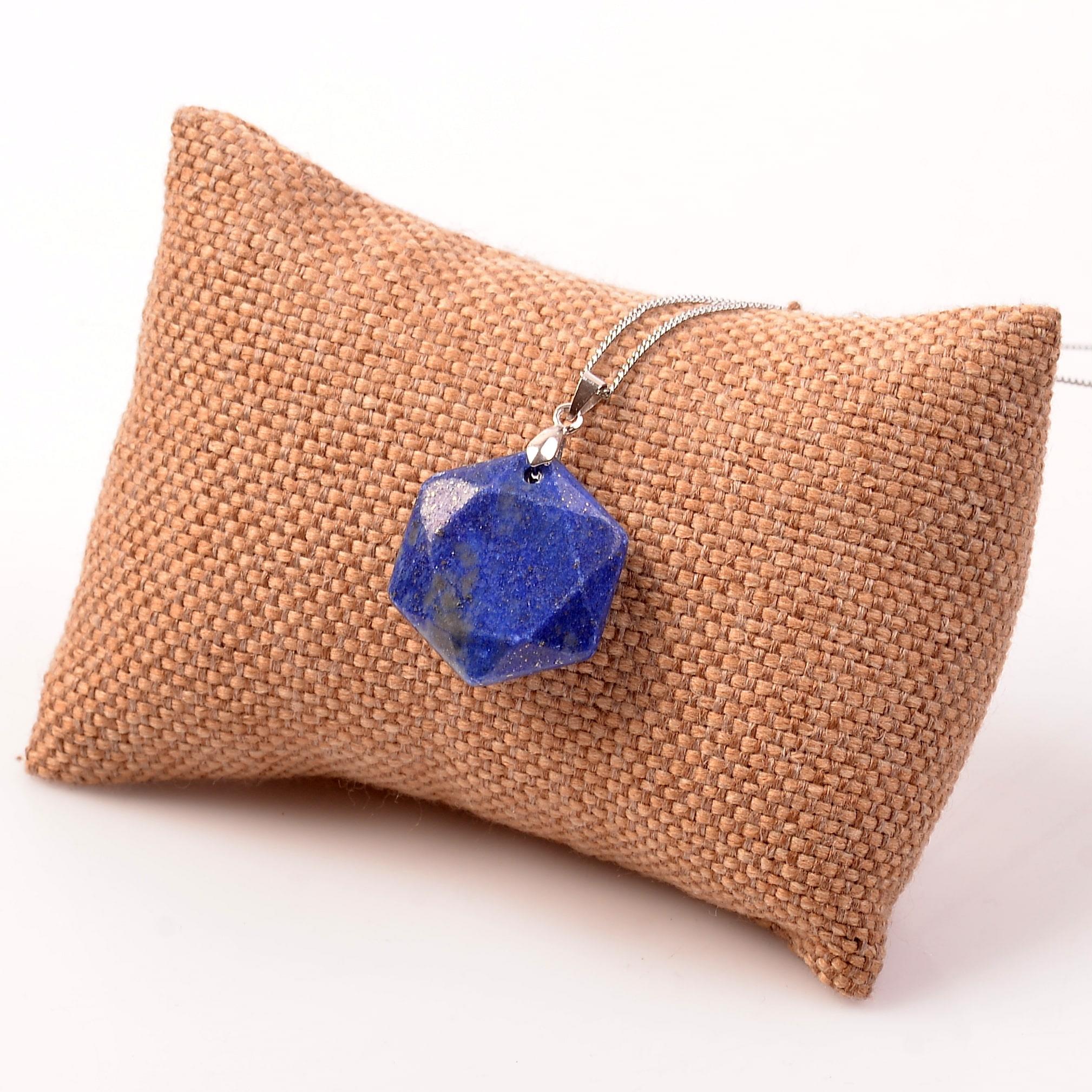 Lapis Lazuli Stone Necklace Davut Star